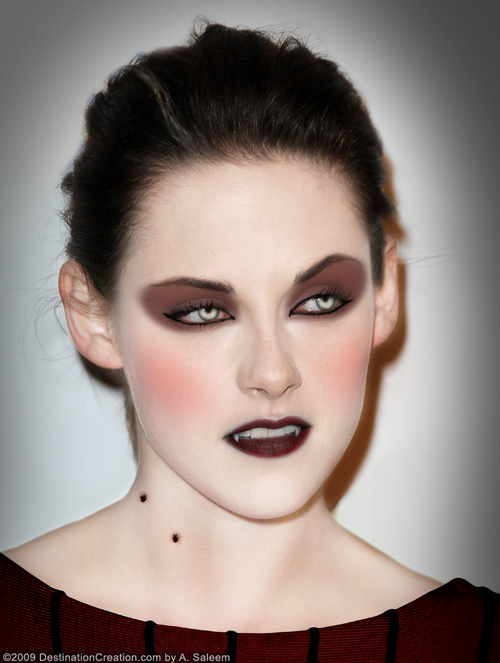 Kristen Stewart as a Vampire - Twilight Spoiler