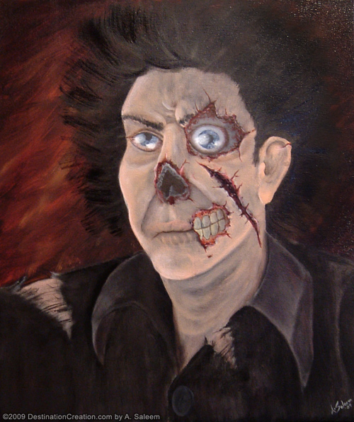 Zombie in Oil