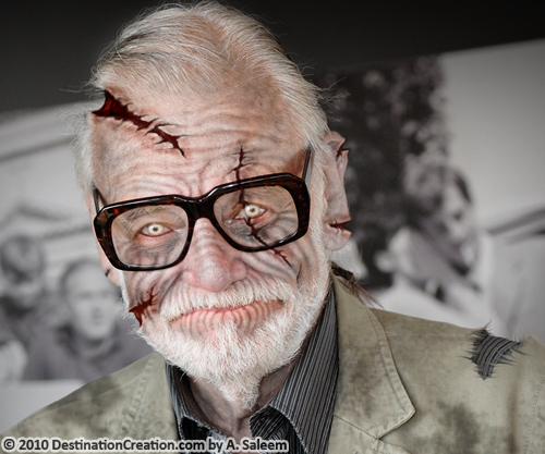 George A. Romero as a Zombie